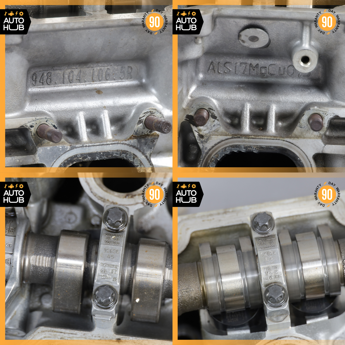 10-18 Porsche Cayenne 958 Panamera 970 Turbo 4.8L Left Side Cylinder Head OEM - photo 11