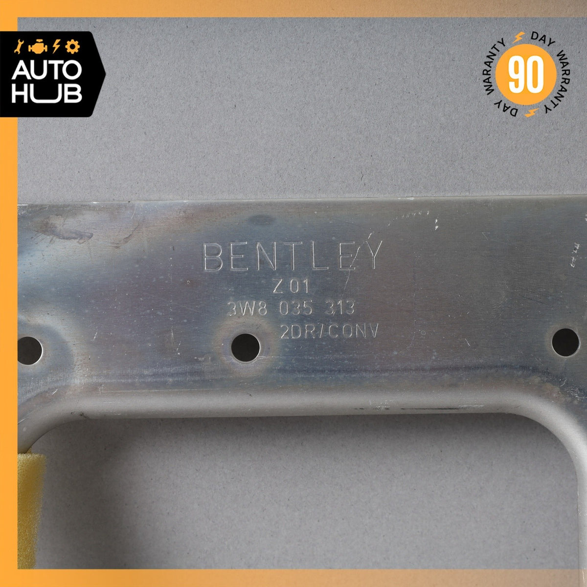 03-12 Bentley Continental GTC GT Amplifier Control Module Unit Bracket OEM - photo 4