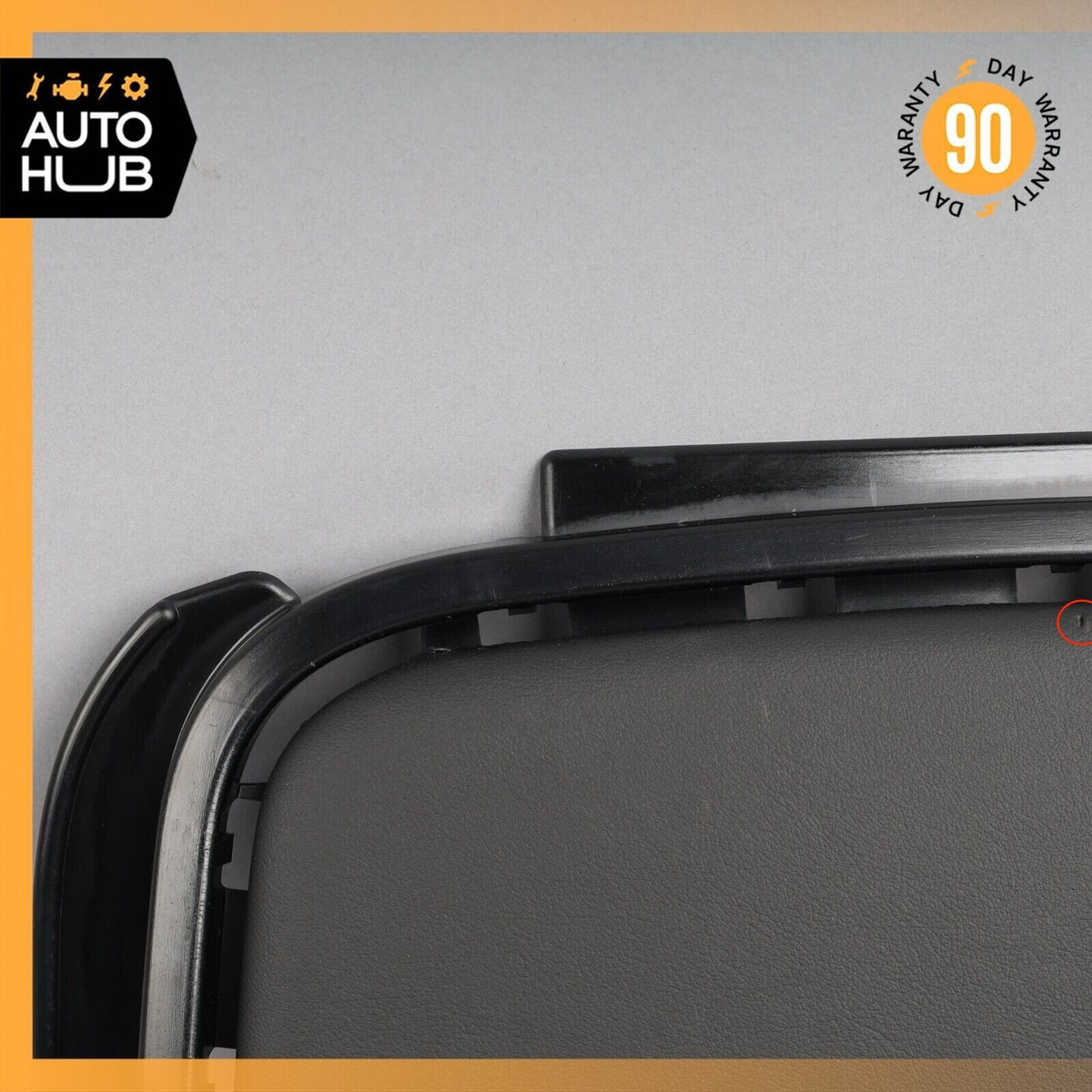 10-12 Range Rover L322 HSE Back Panel Seat Cover Front Left or Right Side 88k - photo 2