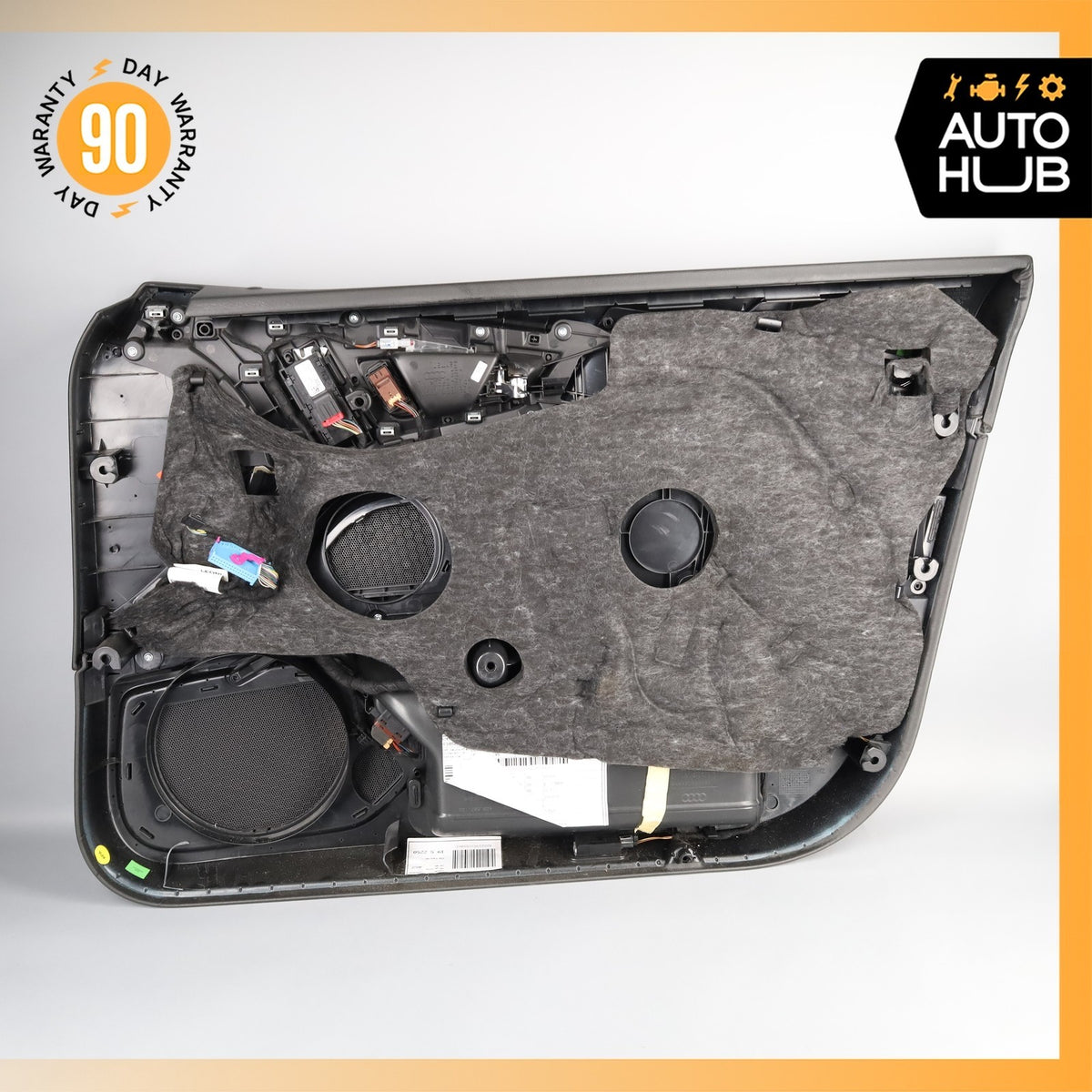 12-18 Audi 4G8 A7 Front Left Driver Door Panel Cover Trim Black Wood OEM - photo 18