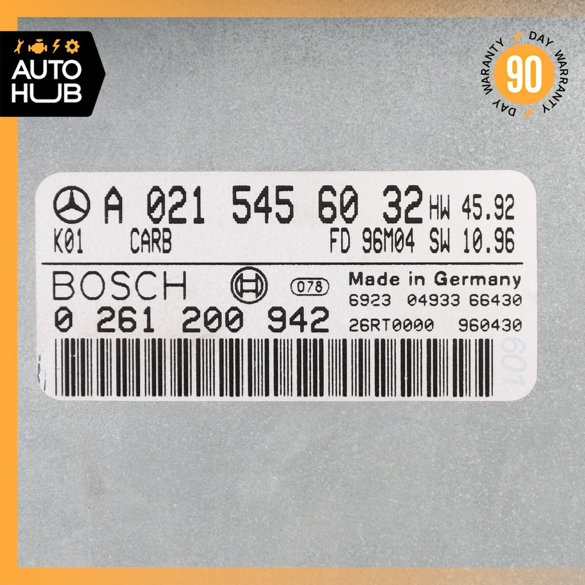 96-99 Mercedes R129 SL320 S320 Engine Diagnostic Control Module 0215456032 OEM - photo 10