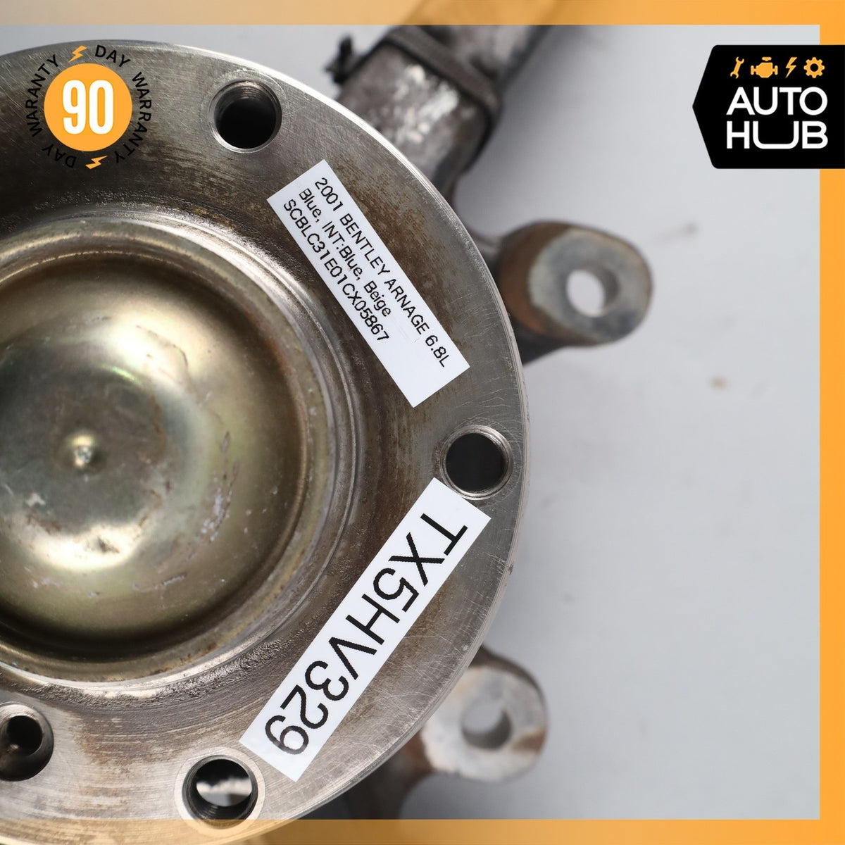 01-10 Bentley Arnage Azure Brooklands Front Left Spindle Knuckle Hub OEM 42k - photo 15