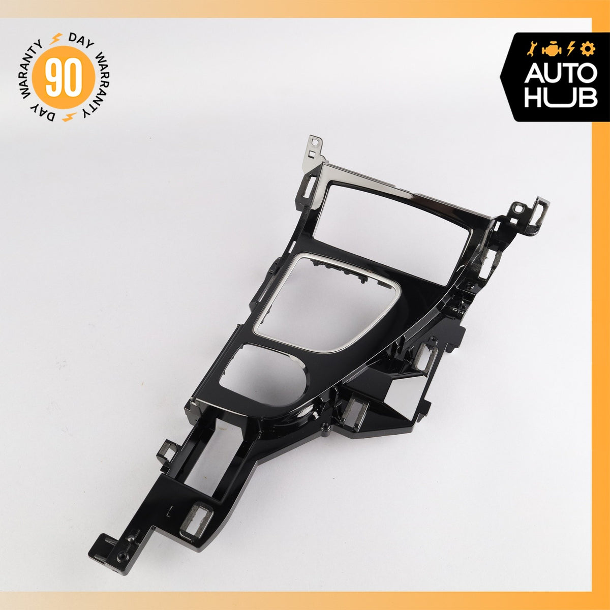16-18 Infinity Q50 Front Center Console Shifter Bezel Trim OEM 54k - photo 2