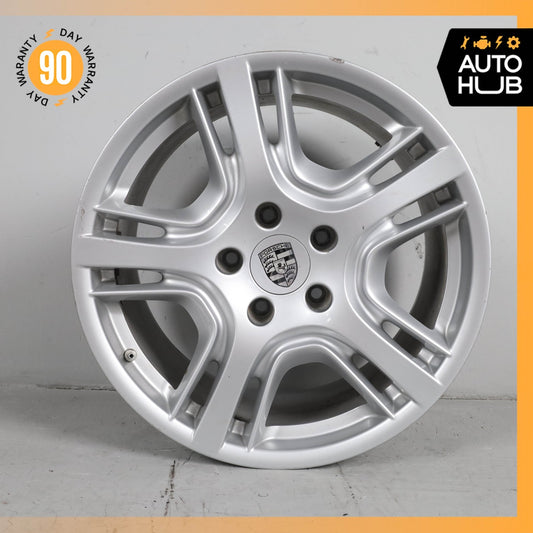 10-16 Porsche Panamera 970 10 X 19 19" Rear Wheel Rim Silver 97036216001 OEM - photo 1
