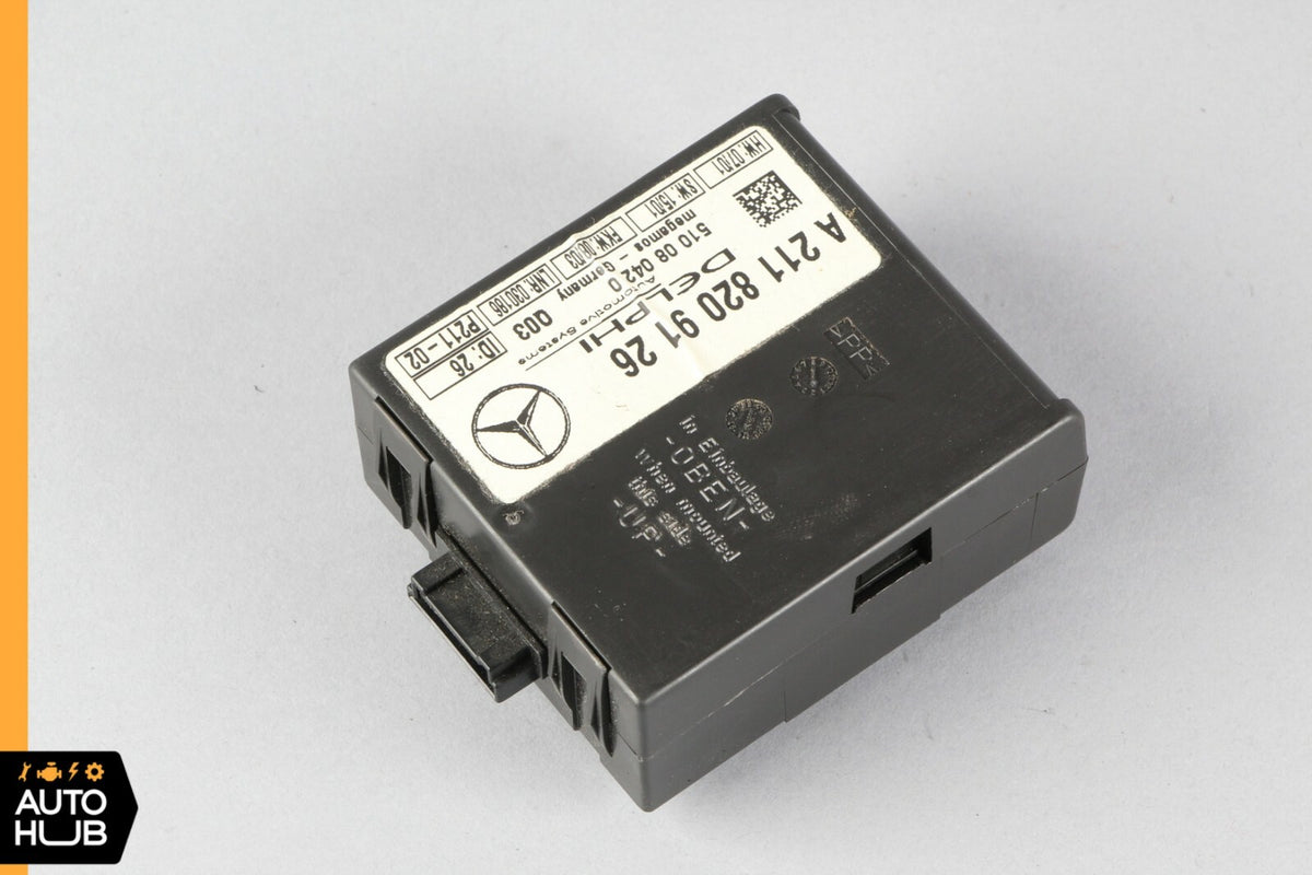 01-07 Mercedes W203 C230 CLK320 Anti Theft Alarm Module 2118209126 OEM - photo 3
