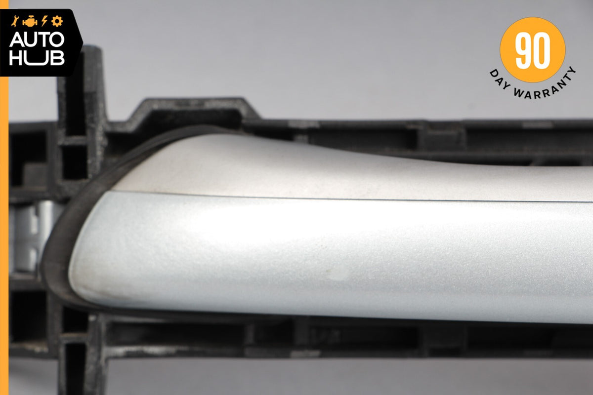 03-06 Mercedes R230 SL500 SL55 AMG Left Side Exterior Door Handle Silver OEM - photo 4