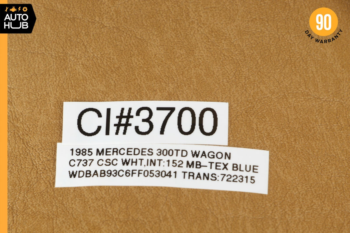 83-85 Mercedes W123 300TD 240D Front Right or Left Seat Headrest Head Rest Java - photo 9