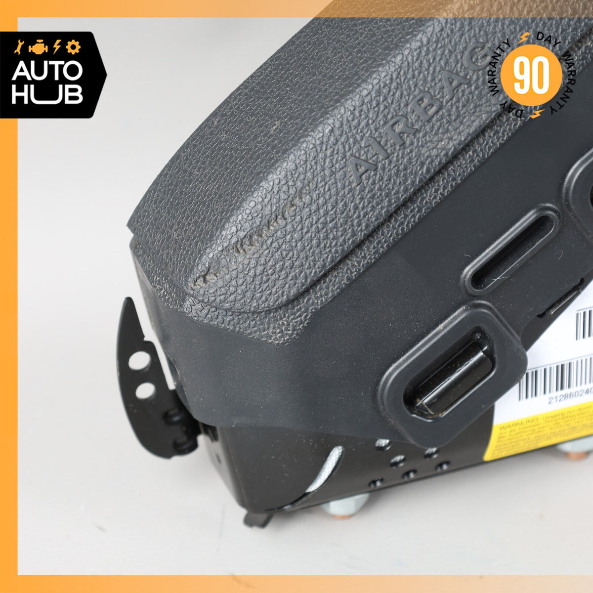 10-18 Mercedes W212 E350 E400 Seat Airbag Air Bag SRS Right Side Lower Black OEM - photo 2