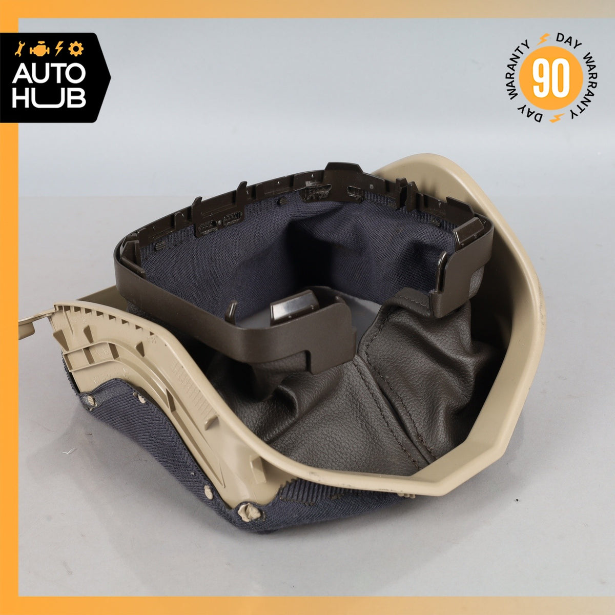 10-17 Mercedes W207 E350 E550 Coupe Steering Column Cover Boot Trim Beige OEM - photo 3