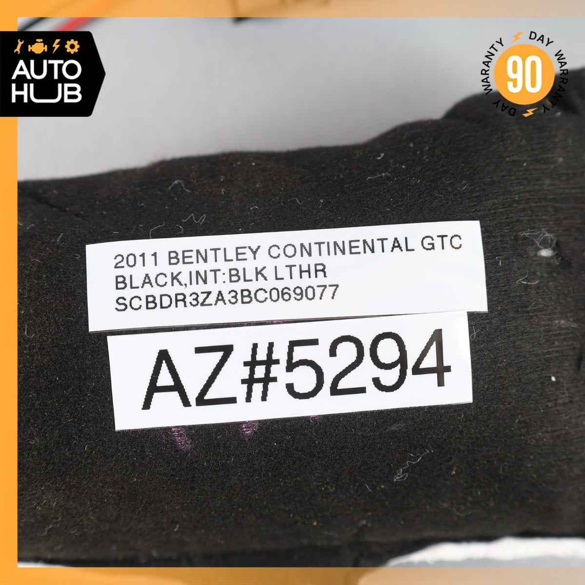 Bentley Continental GTC GT Front Left or Right Lumbar Massage Air Pump OEM 59k - photo 10