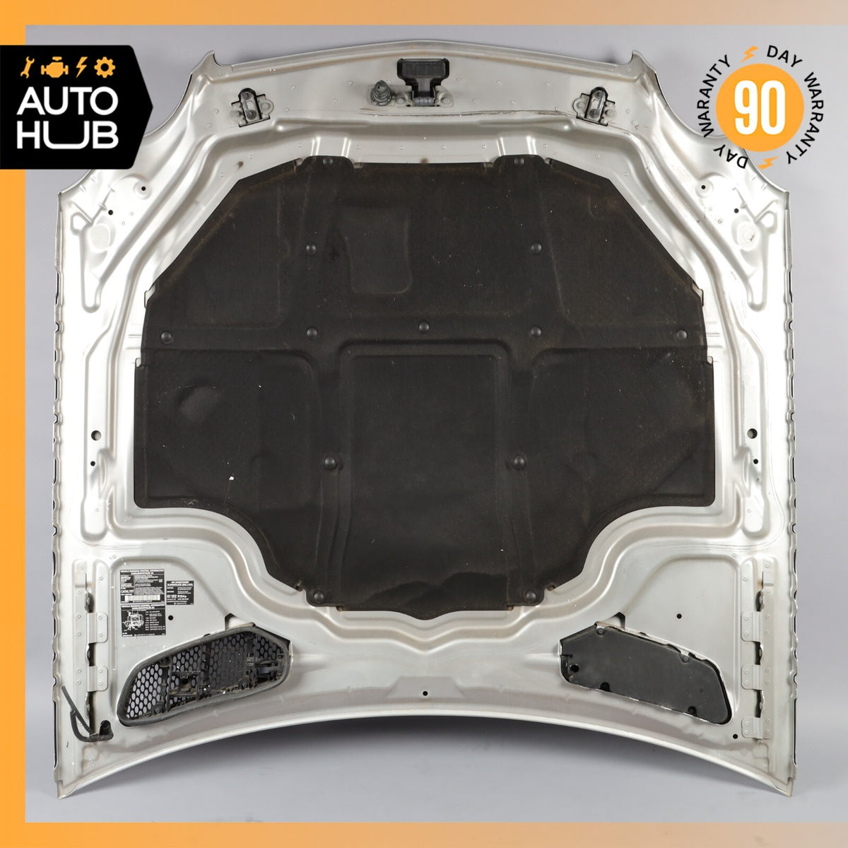 03-08 Mercedes R230 SL500 SL550 SL55 AMG Hood Cover Panel Assembly OEM 86k - photo 20