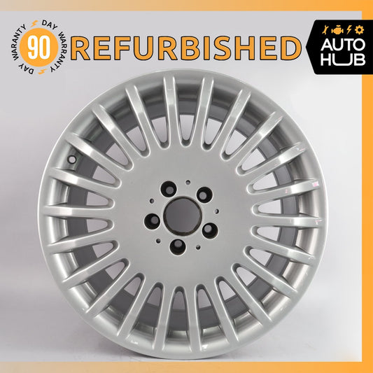 Mercedes W221 S550 S400 CL550 9.5 x 19 19" Rear Factory Wheel Rim Silver OEM - photo 1