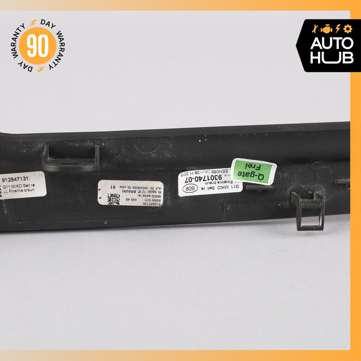 BMW G12 750Li Front Right Center Console Cover Panel Molding 51169301740 OEM - photo 8