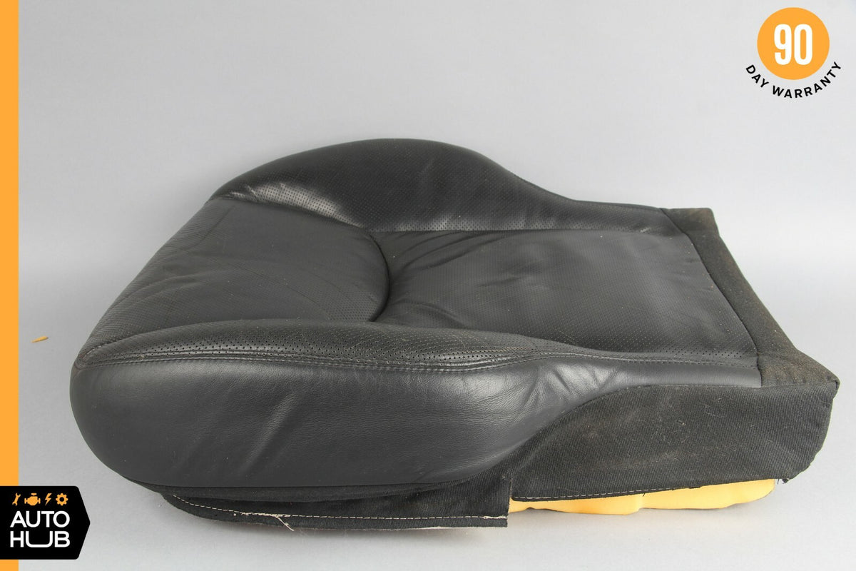 03-06 Mercedes W220 S600 Front Left Driver Bottom Lower Seat Cushion Black OEM - photo 8