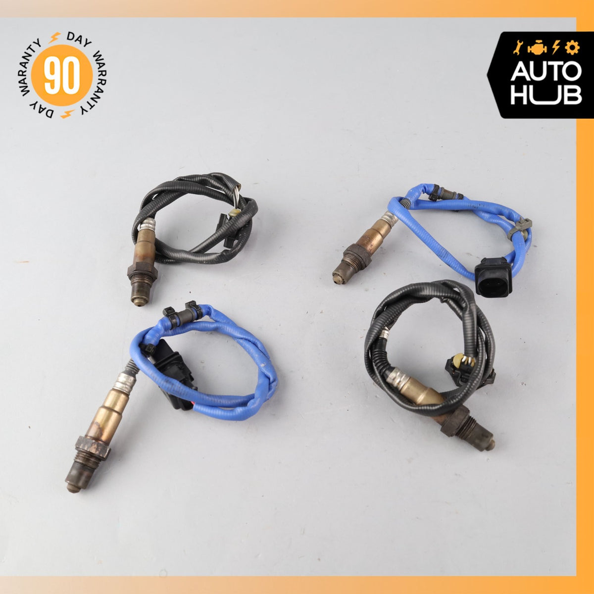 11-18 Porsche Cayenne 958 Turbo 4.8L Oxygen O2 Sensor Lambda Set of 4 OEM - photo 1