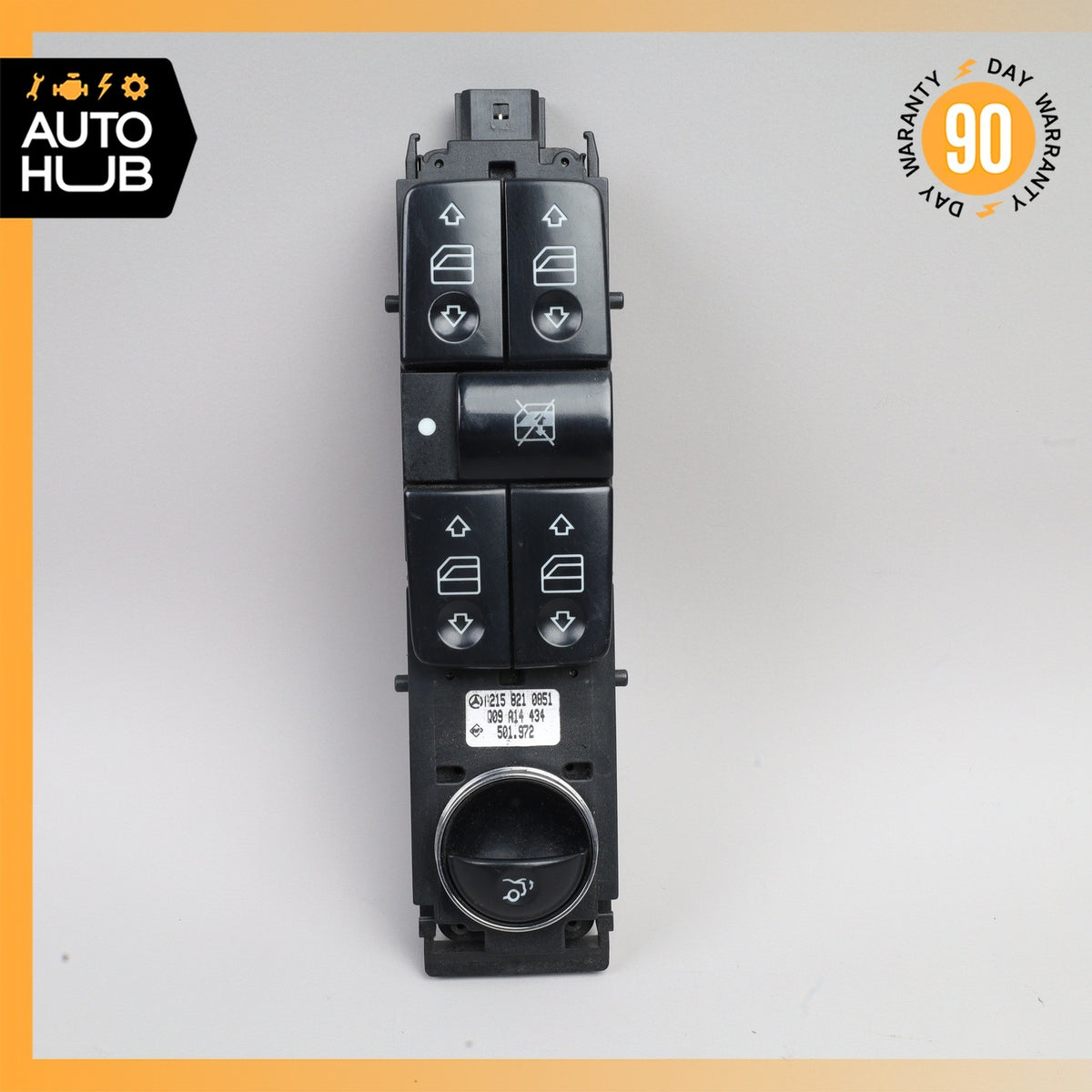 03-06 Mercedes W215 CL500 CL55 CL600 Driver Master Window Switch 2158210851 OEM - photo 1