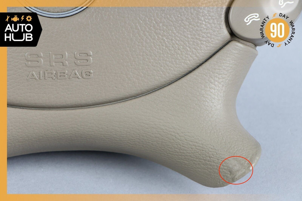 Mercedes R230 SL500 SL55 AMG CLK500 E350 Steering Wheel Airbag Air Bag Beige OEM - photo 5