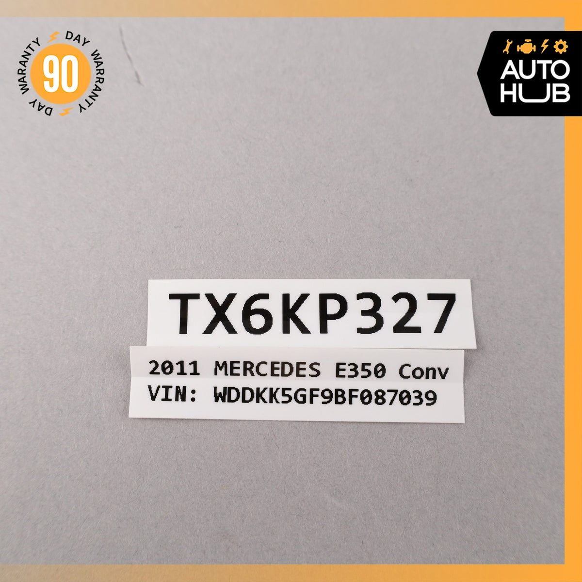 03-17 Mercedes W207 E350 E550 E400 Front Top Roof Lock Latch Cylinder OEM - photo 10