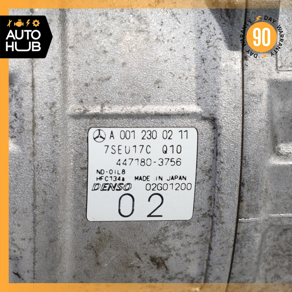 03-06 Mercedes R230 SL500 AC A/C Air Conditioning Compressor 0012300211 OEM 79k - photo 10