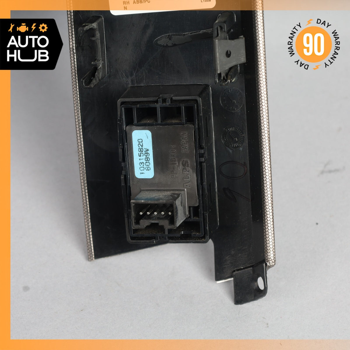 04-08 Cadillac XLR Right Passenger Door Air Vent Lock Mirror Switch OEM - photo 9