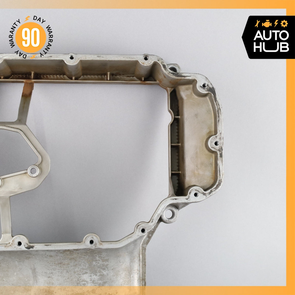 01-02 Mercedes W220 S600 CL600 V12 Engine Upper Oil Pan 1370140602 OEM - photo 3