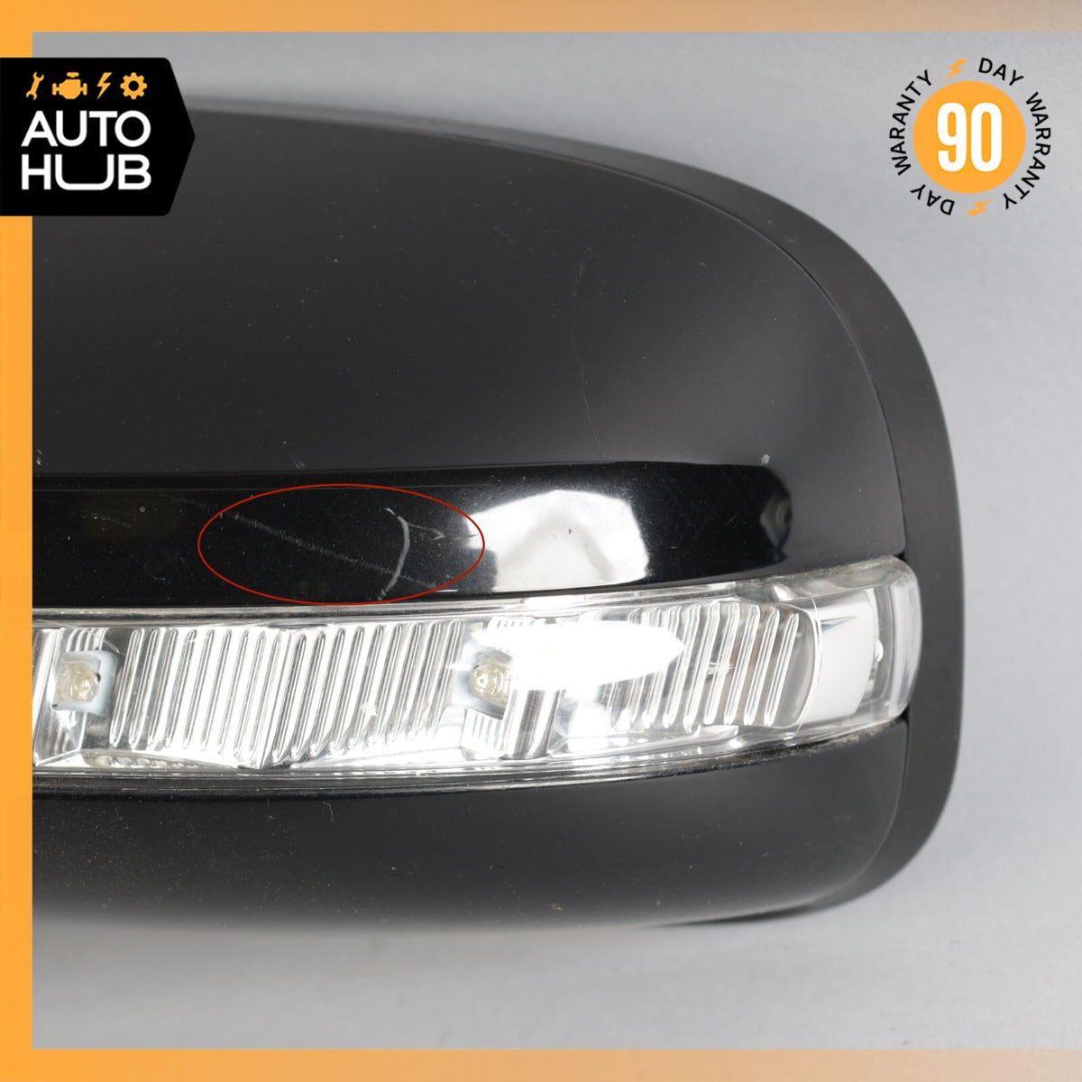 07-09 Mercedes W211 E350 E63 AMG E320 E550 Left Side Rear View Door Mirror OEM - photo 7