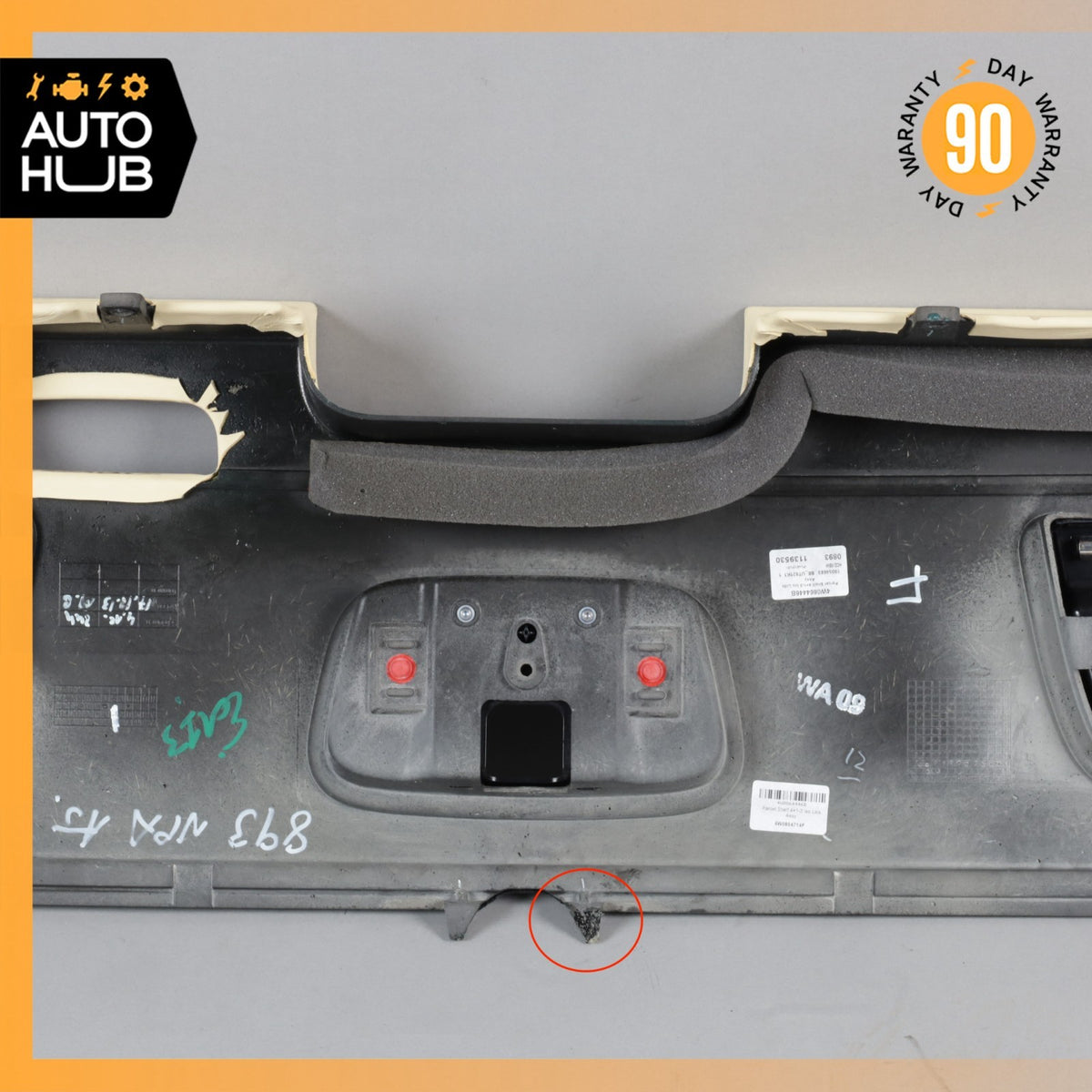 14-18 Bentley Flying Spur Trunk Deck Shelf Package Trim Cover 4W0864714F OEM 40k - photo 11