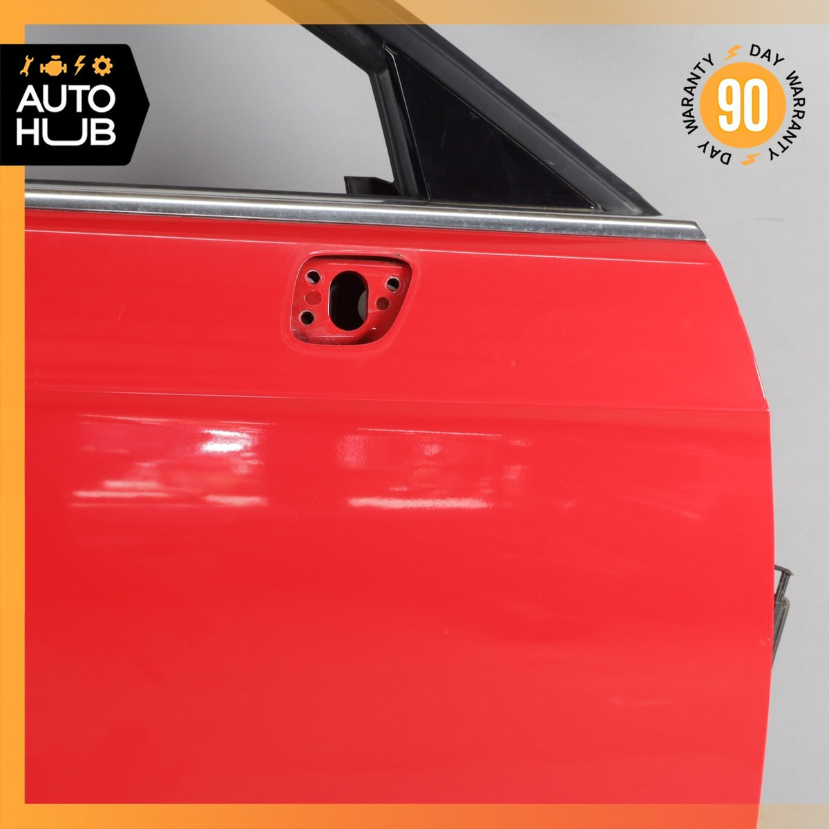 16-18 Audi 8V A3 E-Tron Door Shell Front Right Passenger Side Red OEM 78k - photo 8