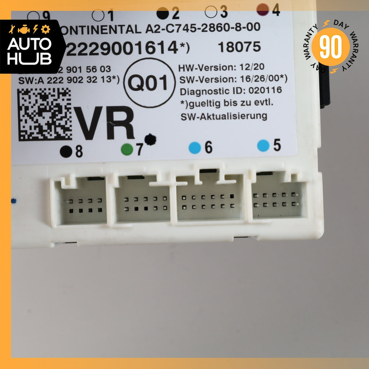 15-19 Mercedes X253 GLC300 C43 AMG Front Right Side Door Control Module OEM 57k - photo 7