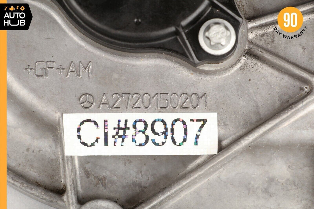 Mercedes W221 S550 E350 Front Left Side Engine Timing Chain Cover Plate OEM - photo 12