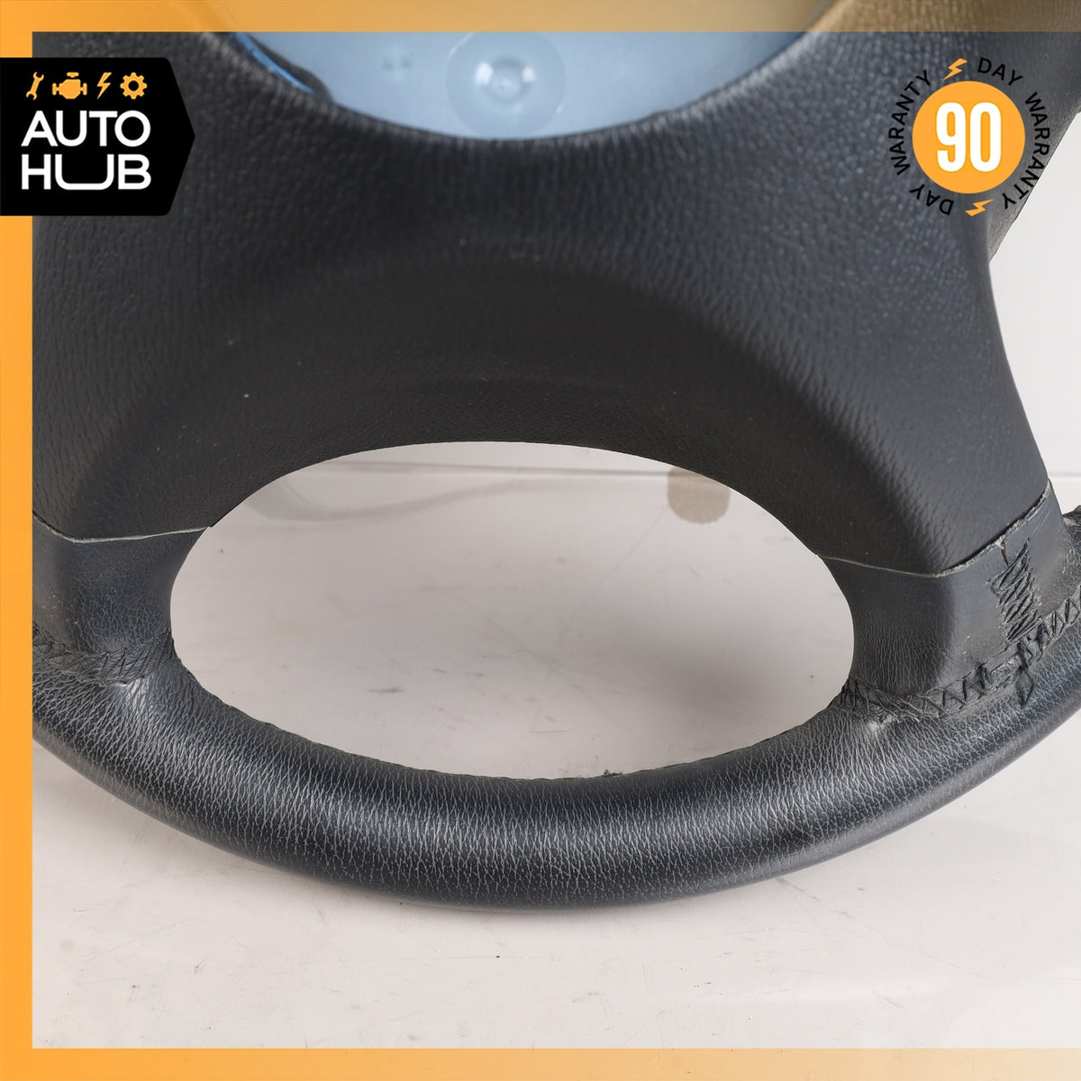 06-09 Mercedes W211 E350 CLS550 E550 CLS500 Steering Wheel 2194601603 Black OEM - photo 15