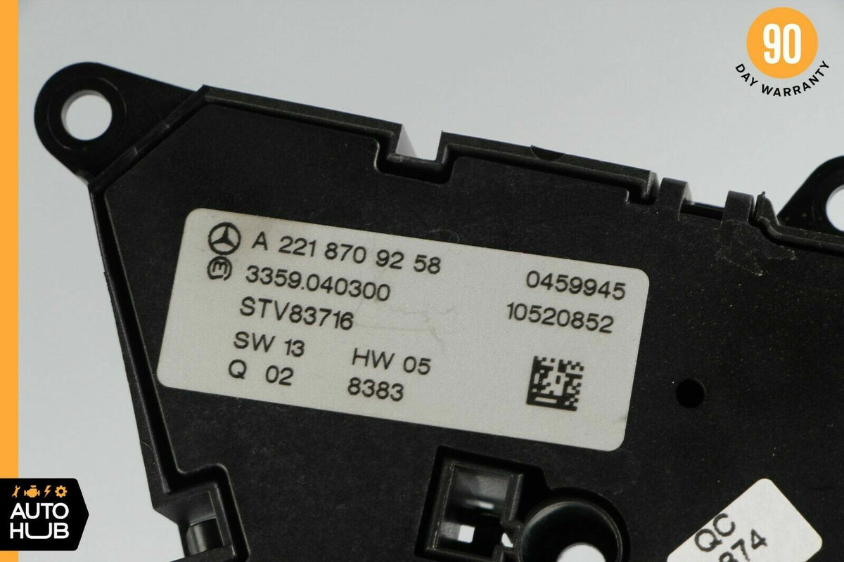 07-14 Mercedes W221 S550 CL550 Front Left Driver Seat Control Memory Switch OEM - photo 11