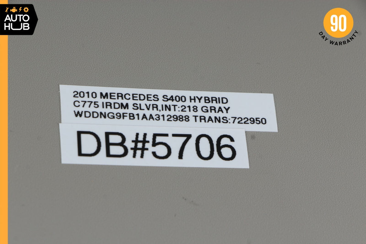 07-13 Mercedes W221 S400 S550 Front Left Interior Door Panel Trim Cover OEM - photo 12