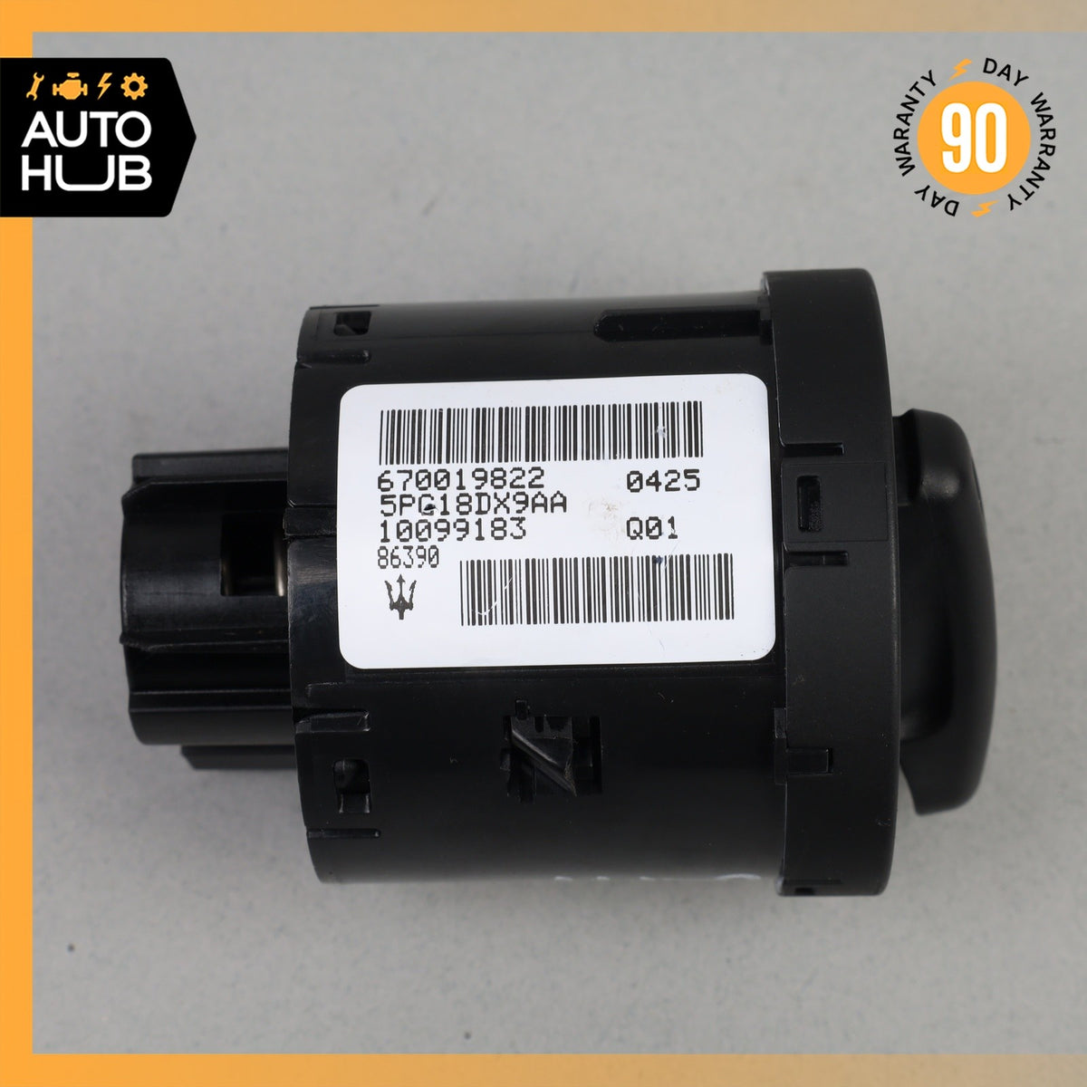14-22 Maserati Ghibli M157 S Q4 Headlight Control Switch 670019822 OEM - photo 3