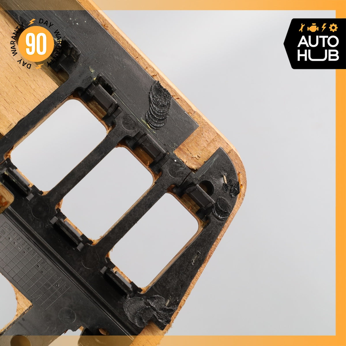 96-99 Mercedes W140 CL600 S500 Center Console Trim Bezel Wood OEM - photo 19