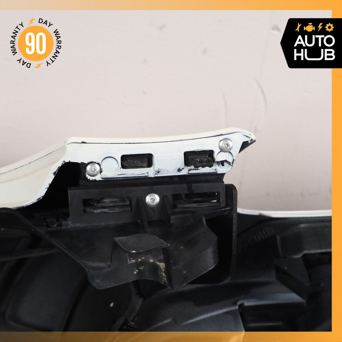 11-14 Porsche Cayenne 958 Front Bumper Cover Assembly White OEM - photo 20