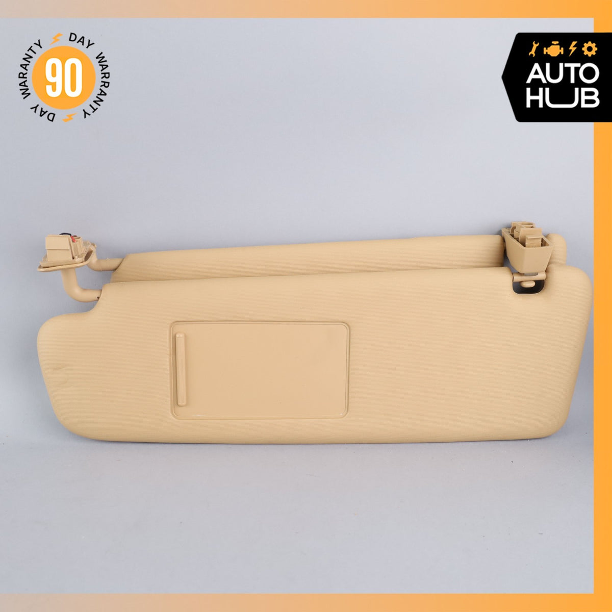 15-18 Porsche Cayenne 958 Sun Visor Sunvisor Front Left Luxor Beige OEM - photo 8