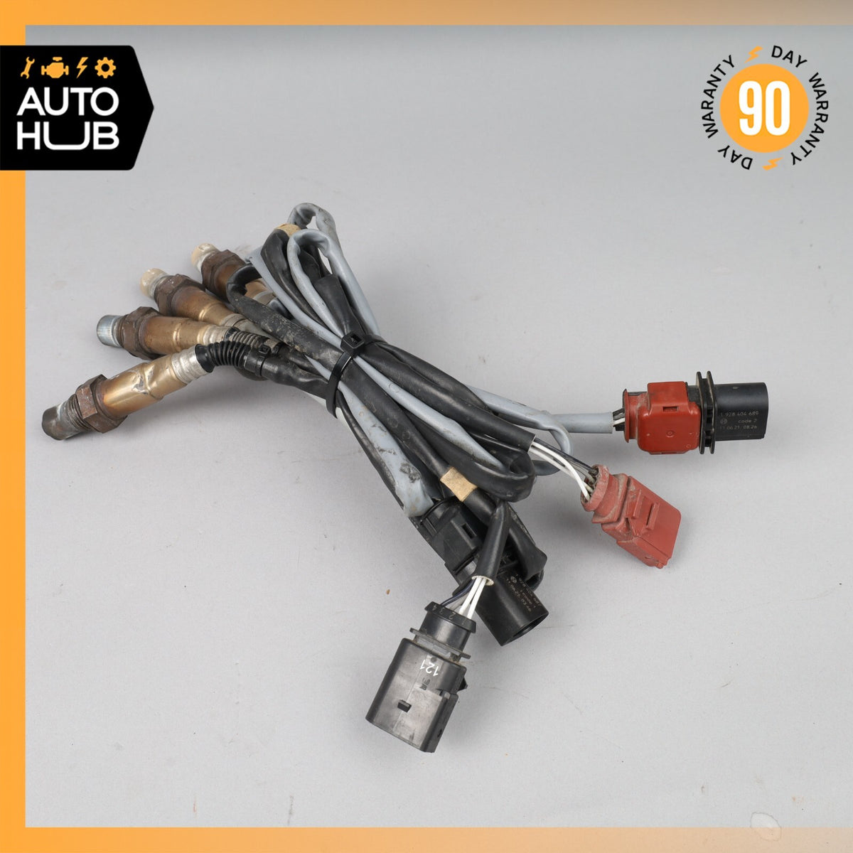 11-18 Porsche Cayenne 958 S Hybrid Oxygen O2 Sensor Lambda Set of 4 OEM - photo 6