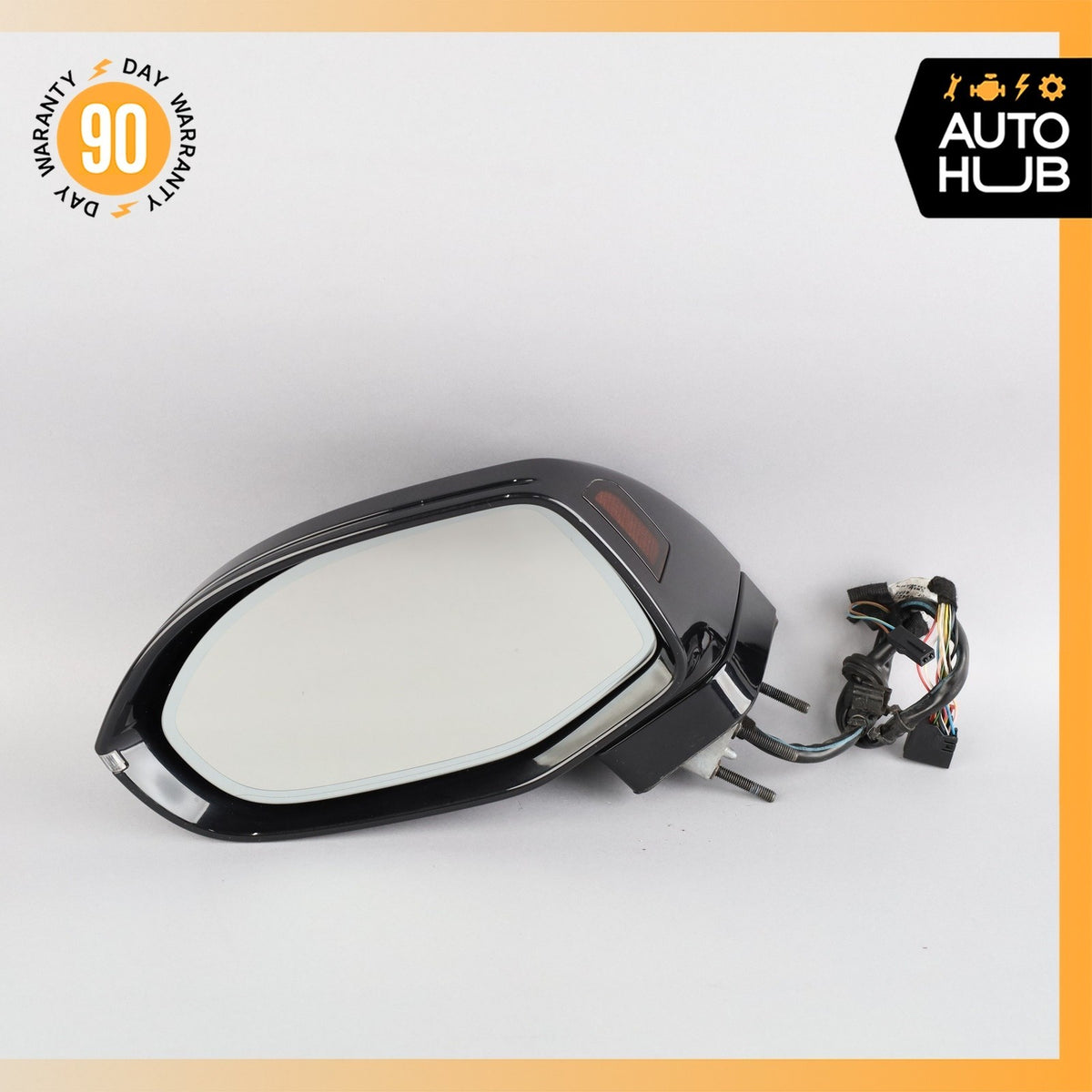 12-18 Audi 4G8 A7 S7 RS7 Left Rear View Door Mirror w/ Blind Spot OEM 60k - photo 2