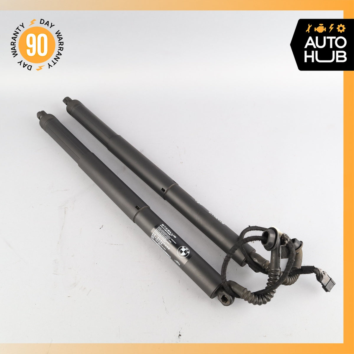 14-18 BMW F15 X5 Trunk Lid Tailgate Electric Cylinder Strut Set OEM - photo 2