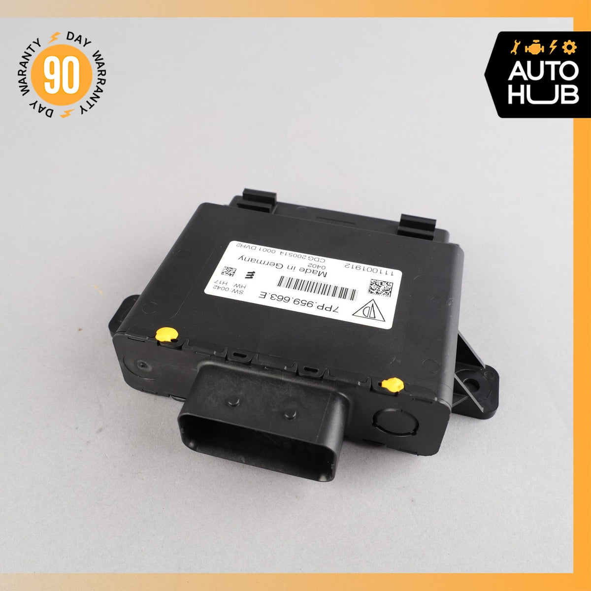 Porsche Cayenne 958 Start Stop Voltage Stabilizer Control Module ECU OEM - photo 2