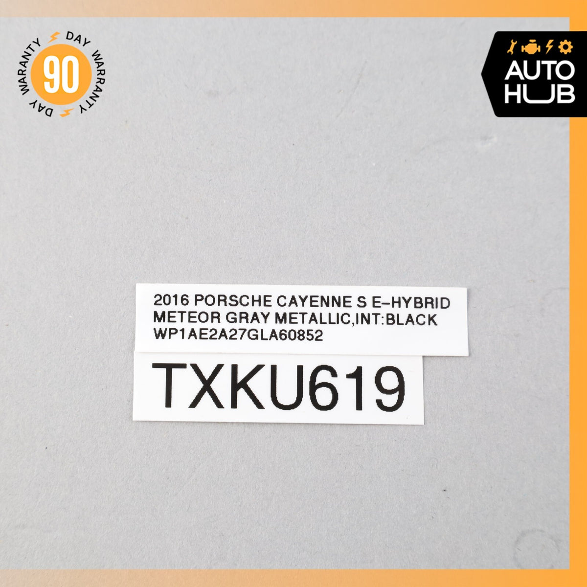 Porsche Cayenne 958 S E-Hybrid Subwoofer Sub Woofer Speaker OEM - photo 9