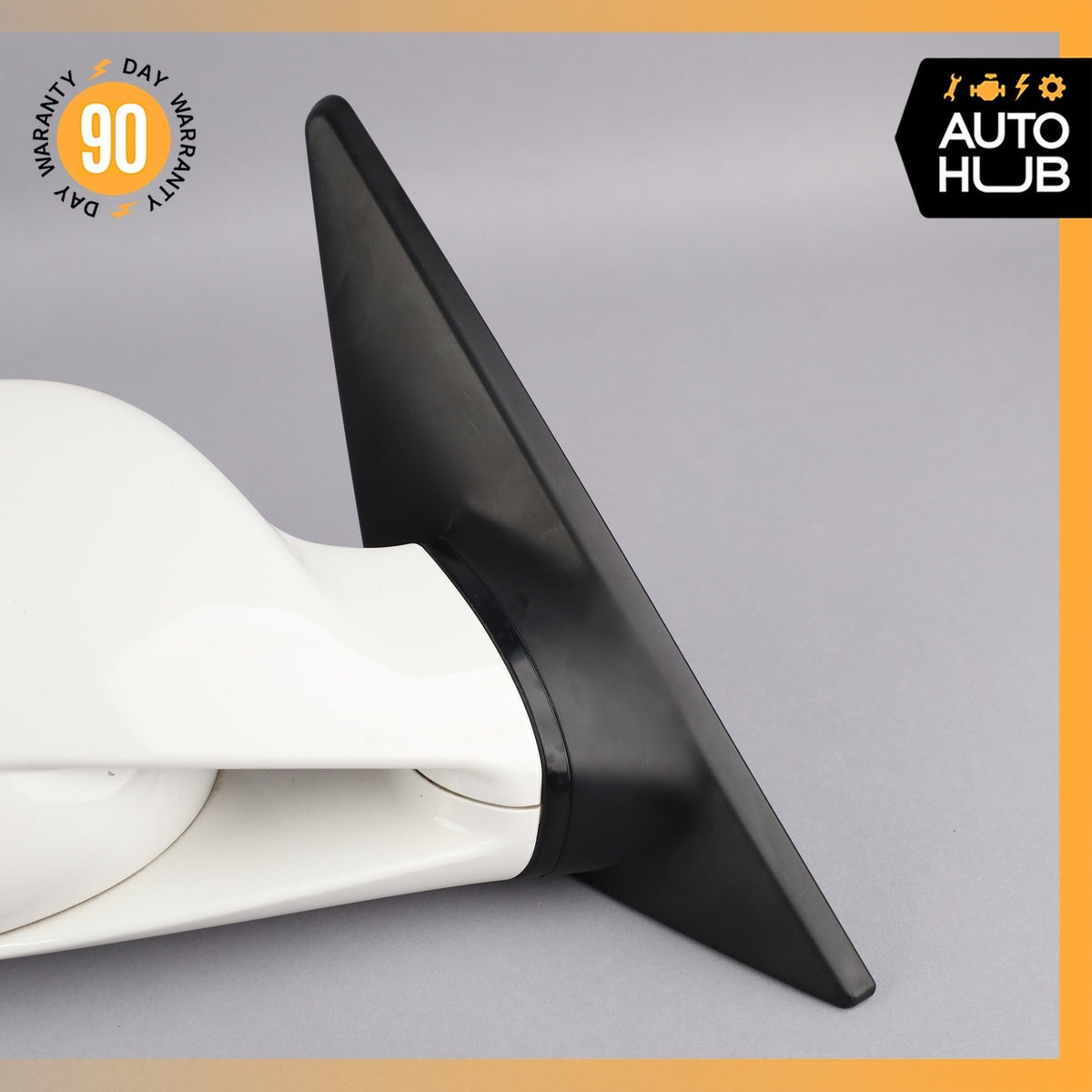 Porsche Boxster 987 911 Right Side Exterior Door Rear View Mirror White OEM 45k - photo 11