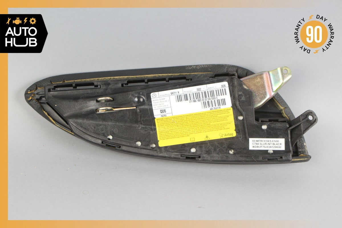 03-06 Mercedes W211 E500 CLS55 AMG  Side Seat Airbag Air Bag Front Right OEM - photo 6