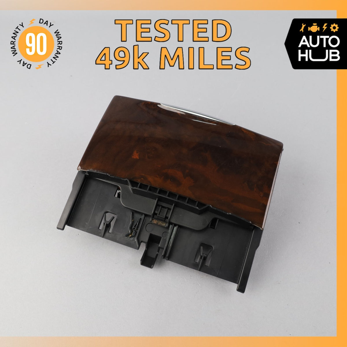 12-18 Mercedes W218 CLS550 CLS63 Ash Tray Ashtray Cup Holder Trim Wood OEM 49k - photo 1