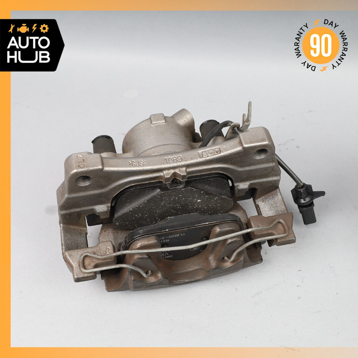 17-24 Audi B9 A4 Front Left & Right Side Brake Caliper Calipers Set OEM 56k - photo 9