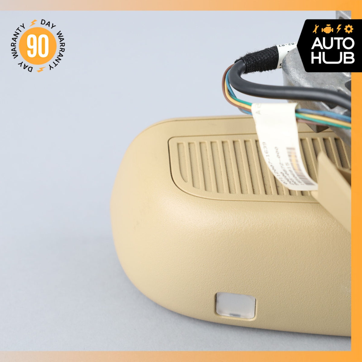 07-10 Mercedes W216 CL63 AMG CL550 CL600 Interior Rear View Mirror Beige OEM - photo 6