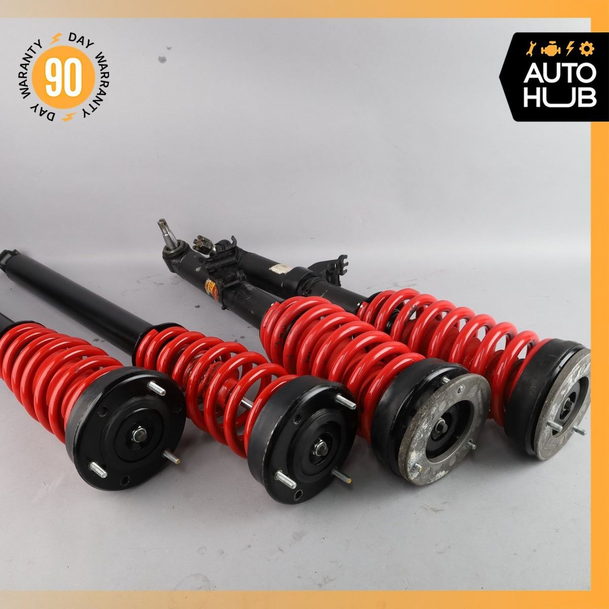 07-14 Mercedes W221 S550 4Matic Strut Shock Absorber Conversion Kit StrutMasters - photo 4