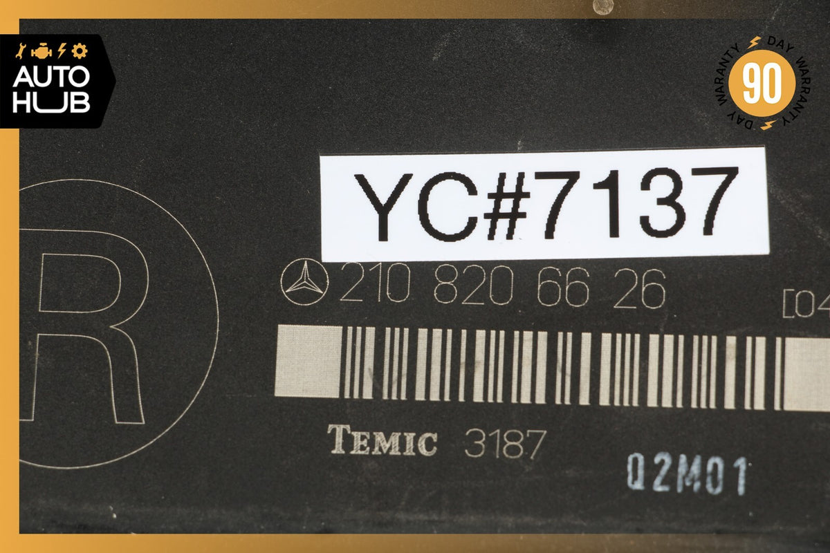 98-02 Mercedes W210 E430 E500 Seat Control Module Front Right Passenger Side OEM - photo 9