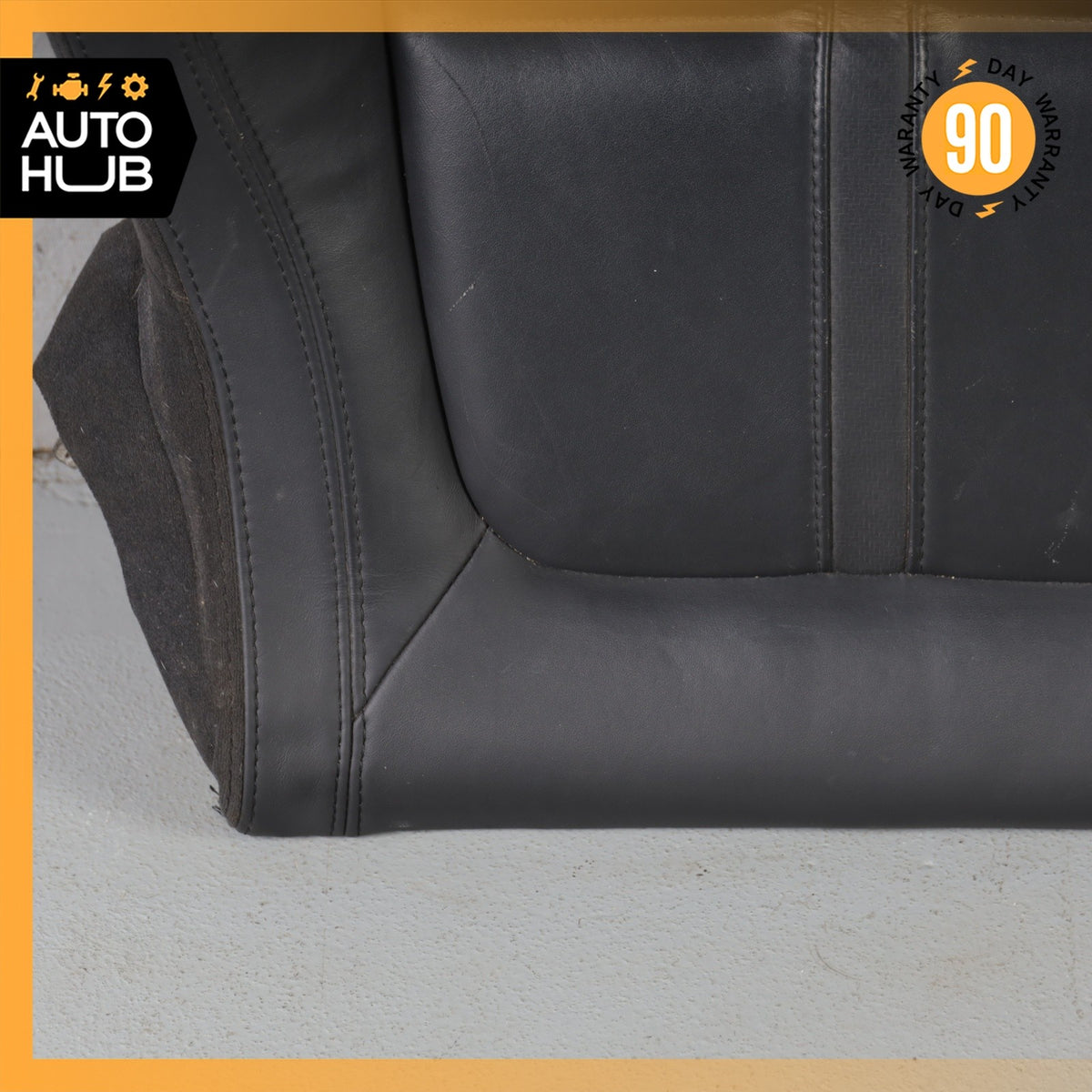 14-17 Jaguar X152 F-Type Right Passenger Side Lower Seat Cushion Black OEM - photo 5